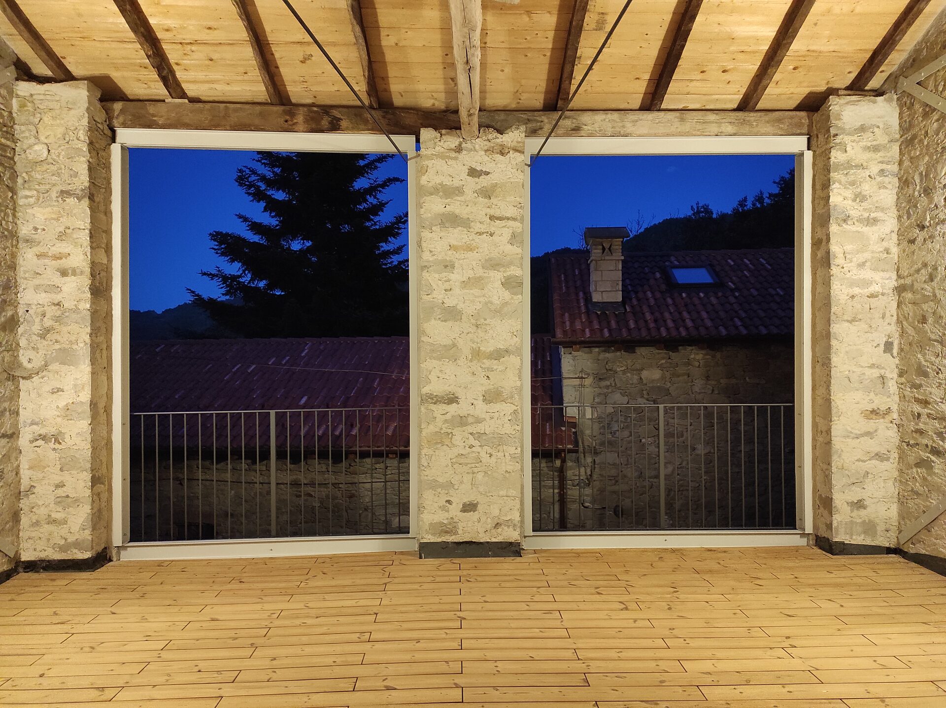 Architettura rurale in pietra a La Mora